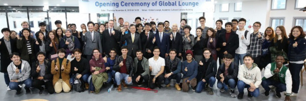 KAIST global lounge opening ceremony