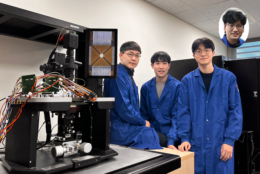 KAIST Develops Neuromorphic Semiconductor Chip that Learns and Corrects Itself 이미지