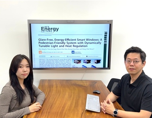 KAIST Develops Glare-Free, Heat-Blocking 'Smart Window'... Applicable to Buildings and Vehicles 이미지