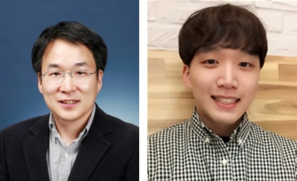 (왼쪽부터) 전기및전자공학부 한동수 교수, 정영목 박사과정