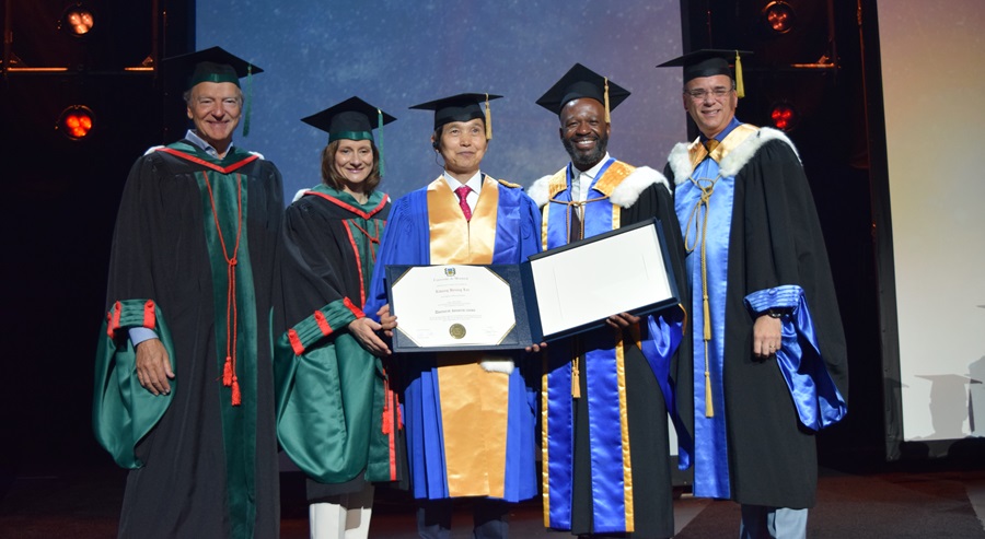Photo from the Convocation Ceremony